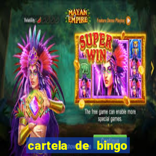 cartela de bingo 75 para imprimir